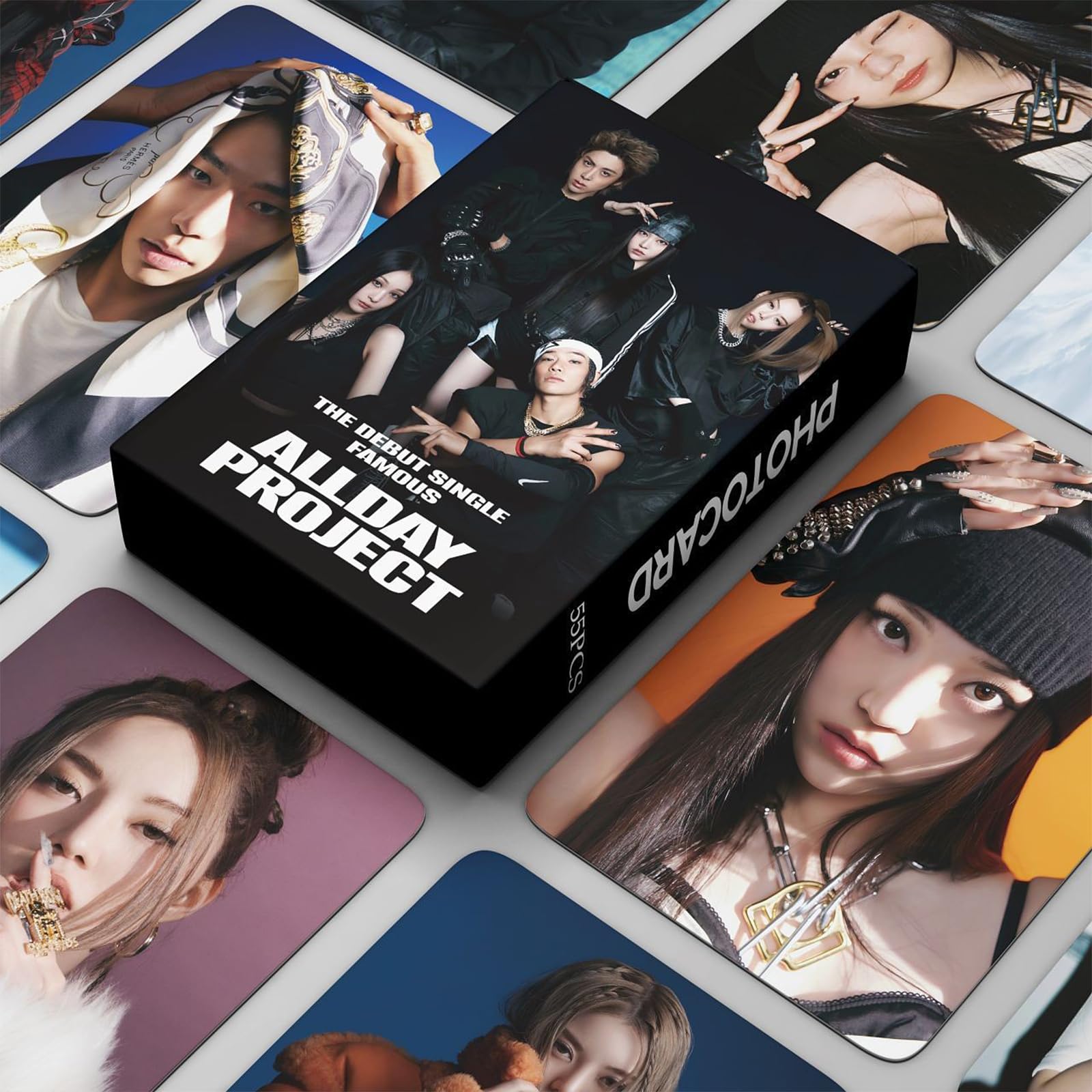 ◎ KOZ PHOTO CARD ALLDAY PROJECT Photocards KPOP FAMOUS Lomo Cards 55PCS Allday
